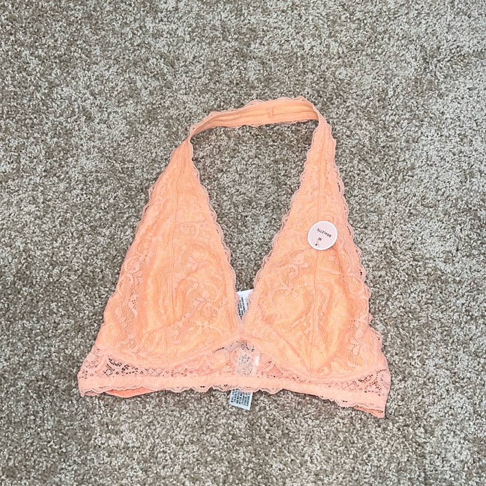 Pastel Orange Bralette